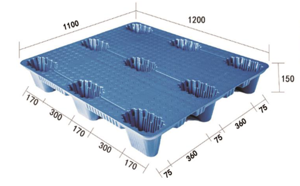 Blow molding  pallet