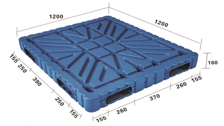 Blow molding  pallet