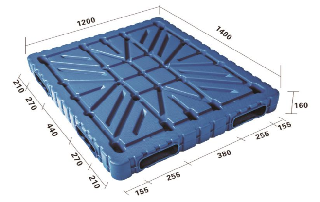 Blow molding  pallet