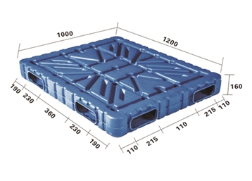 Blow molding  pallet